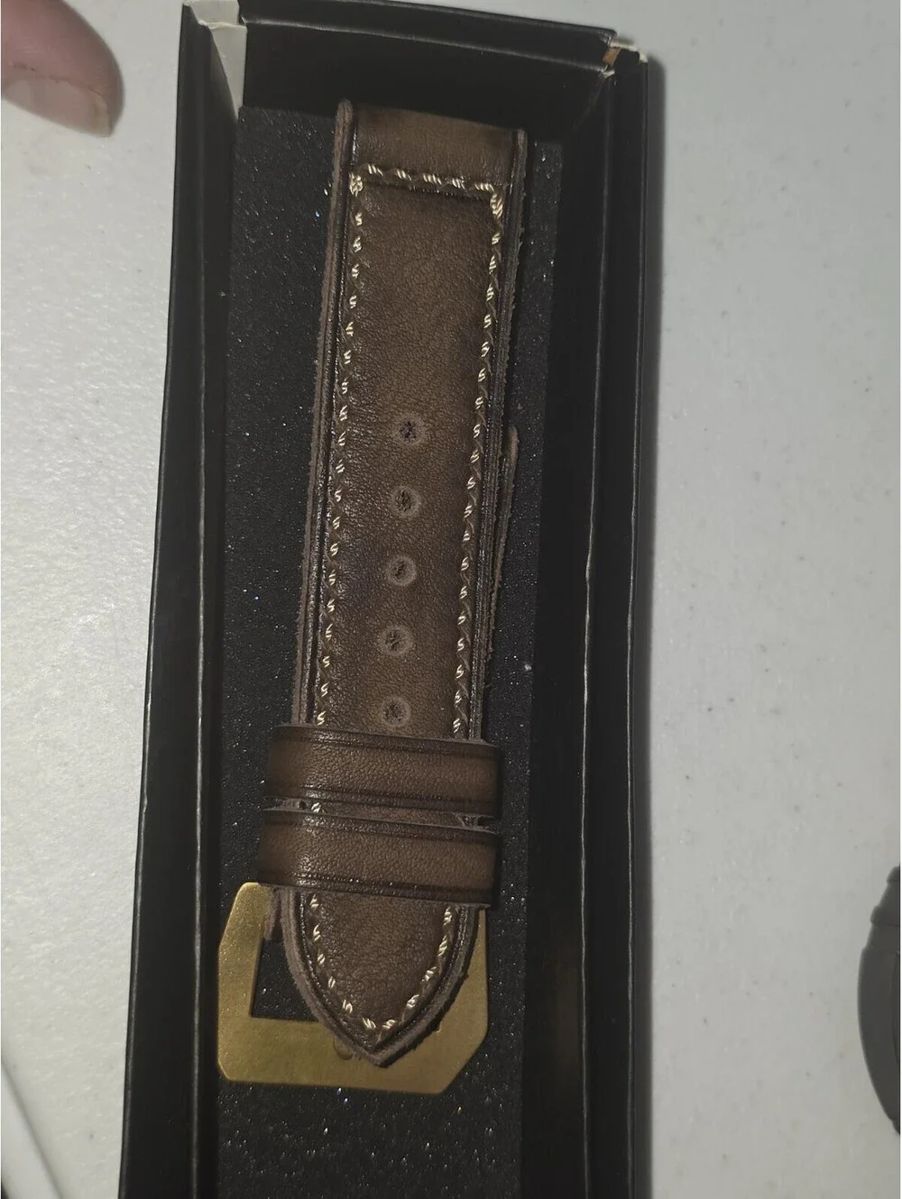 Sword Watch Straps VINTAGE DARK BROWN
